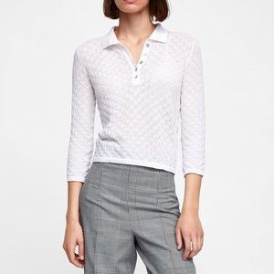 NWT: Zara white shirt